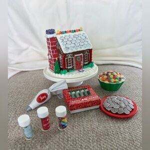 American Girl sugar and spice baking set for 18” doll.